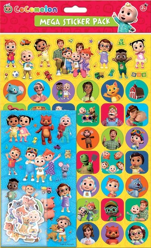 Cocomelon mega pack stickers - mega,