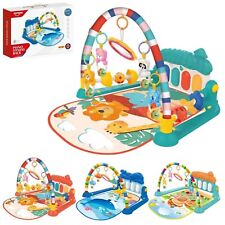 Baby Gym Play mat newborn Kids 3 in1 Fitness Music Lay Fun Piano boy girl GIFT