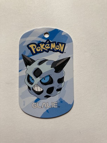 Pokemon metal tags glalie - pokemon,