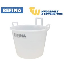 Refina Plasterers Tub Three Handle X-RAY Virgin Plastic Mixing Bucket