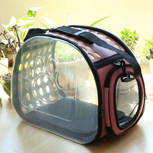 Transparent pet carrier - pet,