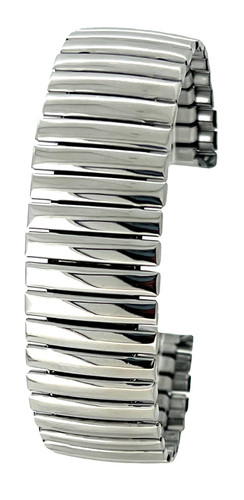 Silver tone polished 20mm - polished,