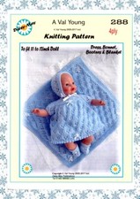 DOLLS KNITTING PATTERN  BY