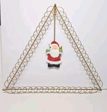 Vintage Gold Metal Hanging