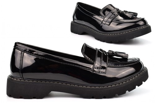 Girls school shoes womens - girls, slip