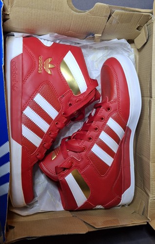 Adidas hard court - red, white