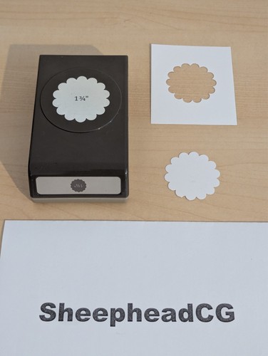 Stampin scalloped circle - up!,