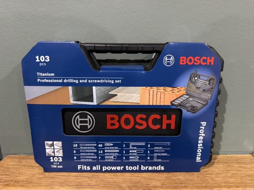 Bosch 103 piece titanium - bosch,