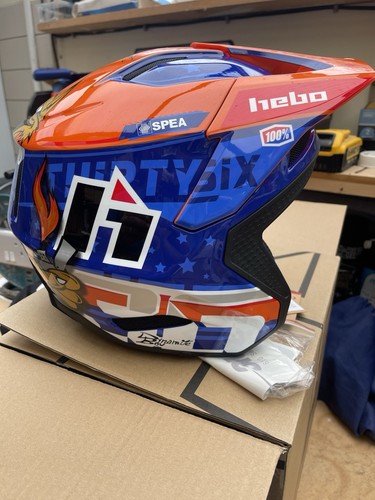 Hebo toni bou trials helmet - toni,