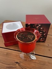 Kenneth Turner Winter Berries Boxed Candle In Beautiful Fluted Glass