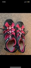 Girls/ladies Regatta Great Outdoors Breathable Shoes/sandals Pink Size 3