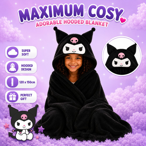 Hello kitty kuromi hooded - kitty,