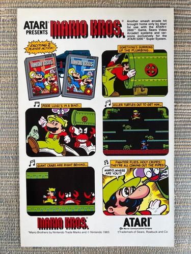 Atari mario bros - atari, game