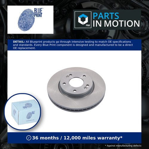 Brake discs pair vented - discs,