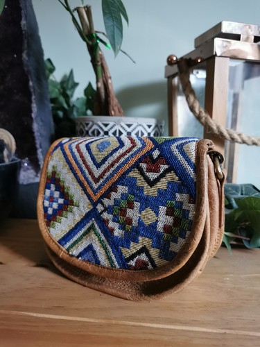 Small real leather - bag,