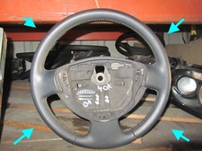 RENAULT CLIO V6 172 182 RS CUP TROPHY GENUINE LEATHER STEERING WHEEL ULTRA RARE