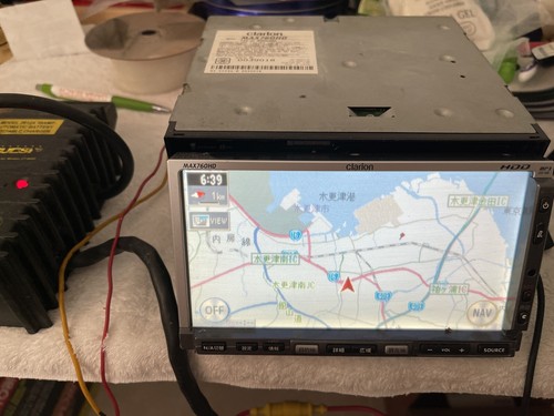 Clarion car navigation system - car,