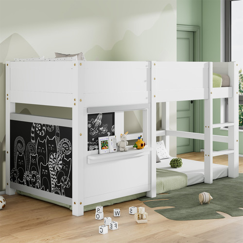 Bunk bed single children - bed,