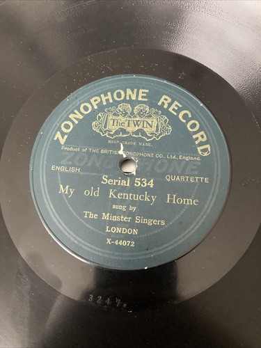 78rpm old kentucky home - 78rpm,