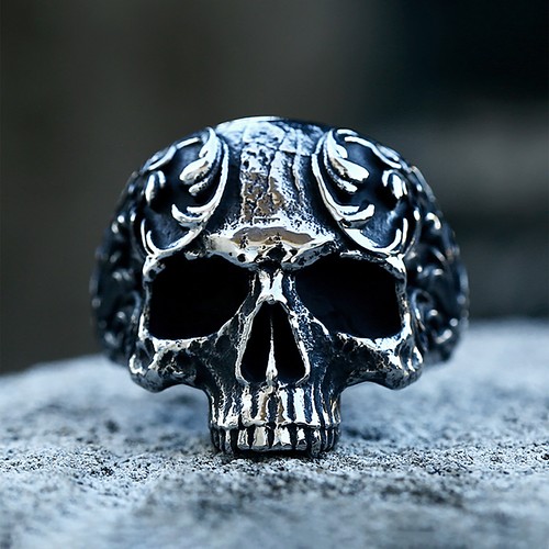 Men stainless steel skull - men’s,