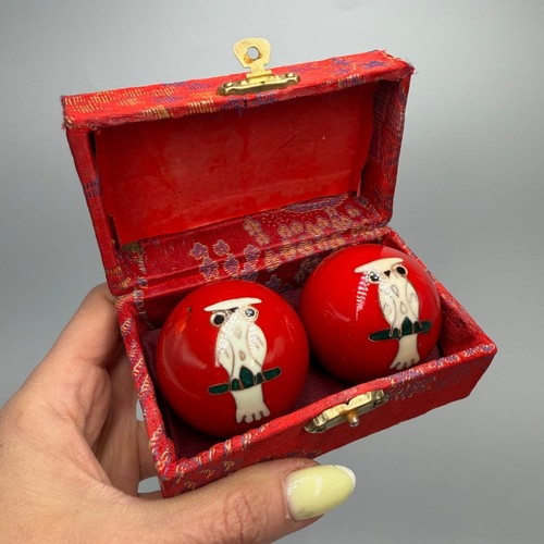 Vintage chinese baoding balls - vintage,