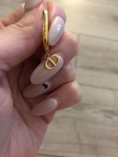 single christian dior earring