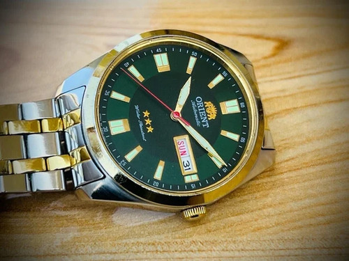 Orient star green dial - orient,