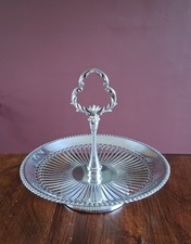 Vintage Silverplated Cake / Sandwich Stand