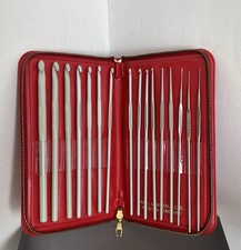 Vintage Set Of 16 Aero Crochet