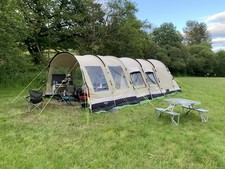 Tent Outwell Montana Lake 6 Person Polycotton. Camping Tent