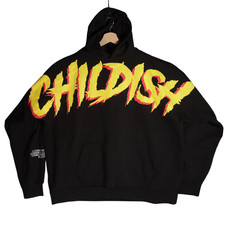 Childish Flames Hoodie Mens XL