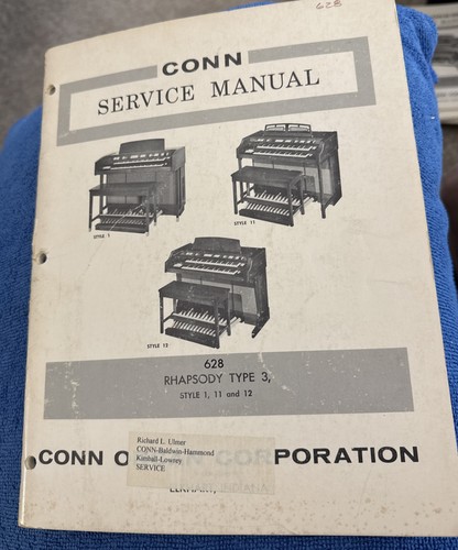 Conn organ service manual - organ,
