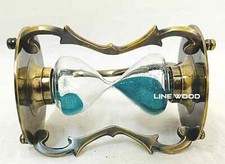 Sand Timer Brass Antique