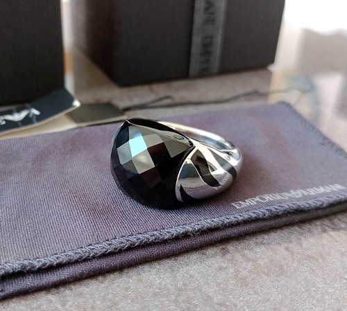 Emporio armani ring sterling - emporio, ring,