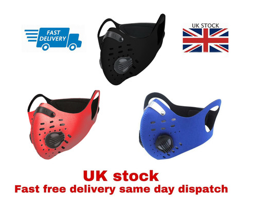 Sports face mask shield - face,