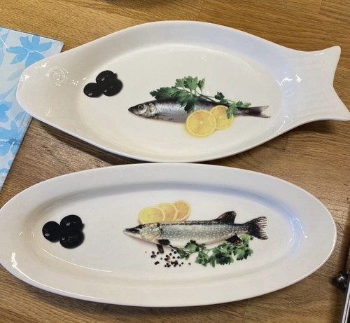 Beautiful fish shaped plate - fish,