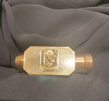 VINTAGE MARITIME  ELEGANT LIPSTICK HOLDER/CASE & MIRROR P&O SHIELD