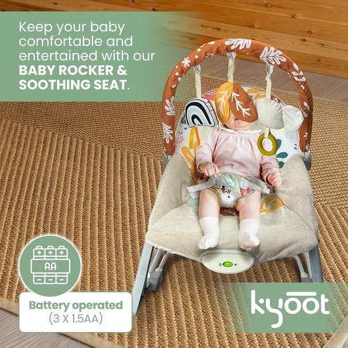 Baby rocker and soothing - rocker,