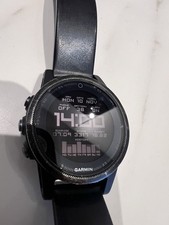 Garmin Fenix 5S Sapphire Edition GPS Running Watch, One Size - Black