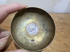Reza Shah Pahlavi Brass Dish