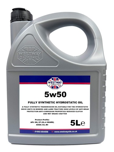 5w50 hydrostatic fluid - 5w50, hst