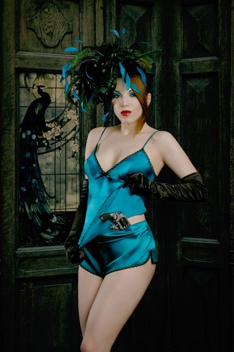 Kiss deadly teal silk - kiss, me
