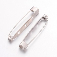 40mm Long Silver Colour Steel