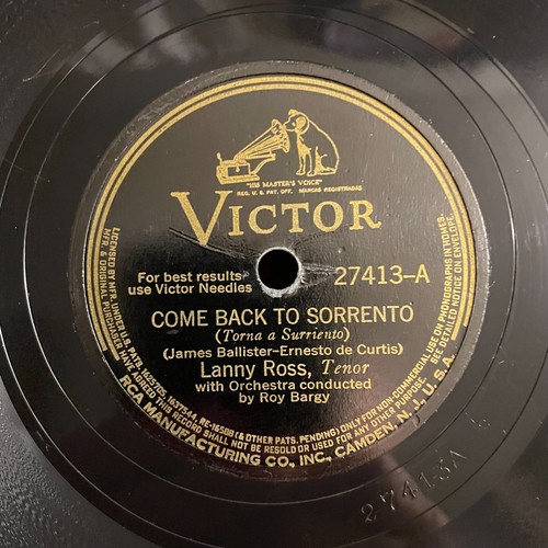 78rpm lanny ross - lanny, victor