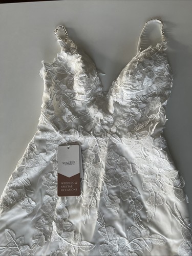 Stacees ivory wedding dress - wedding,