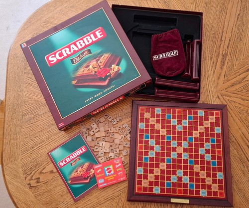 Scrabble deluxe mattel 2000 - deluxe,,