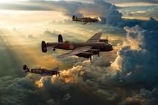 Bbmf lancaster spitfire - ,, lancaster,