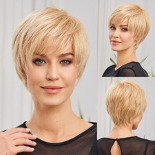 Short Pixie Cut Blonde
