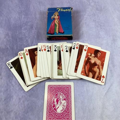 Vintage risqué playing cards - vintage,