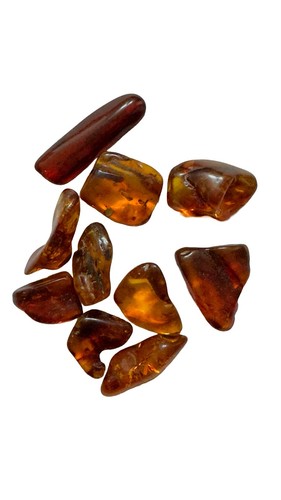 Amber polished tumble - polished,